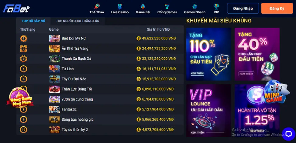 Đổi mã quà tặng hi8823